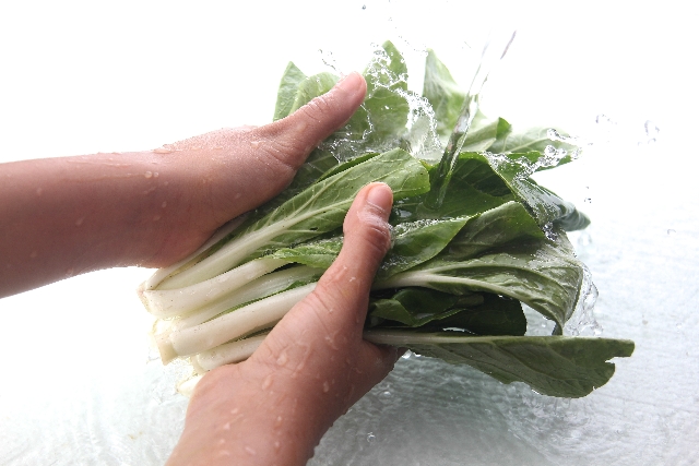 カット野菜は洗浄することにより栄養が流れ出ている