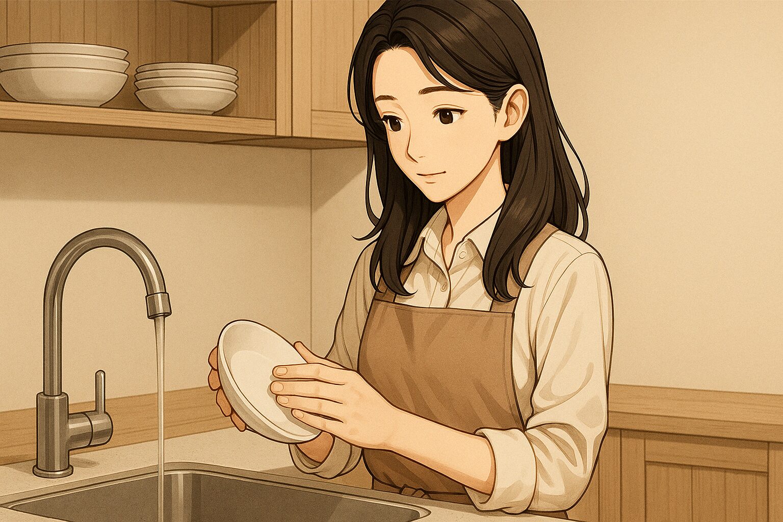 安定した持ち方を意識する