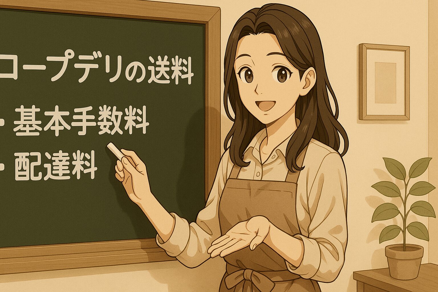 送料には、基本手数料と配達料がある