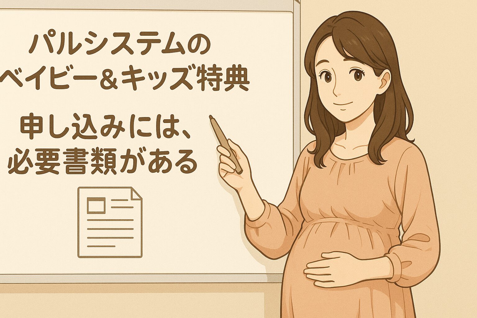 申し込みには、必要書類がある