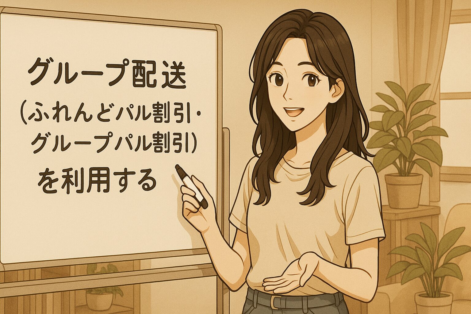 グループ配送（ふれんどパル割引・グループパル割引）を利用する