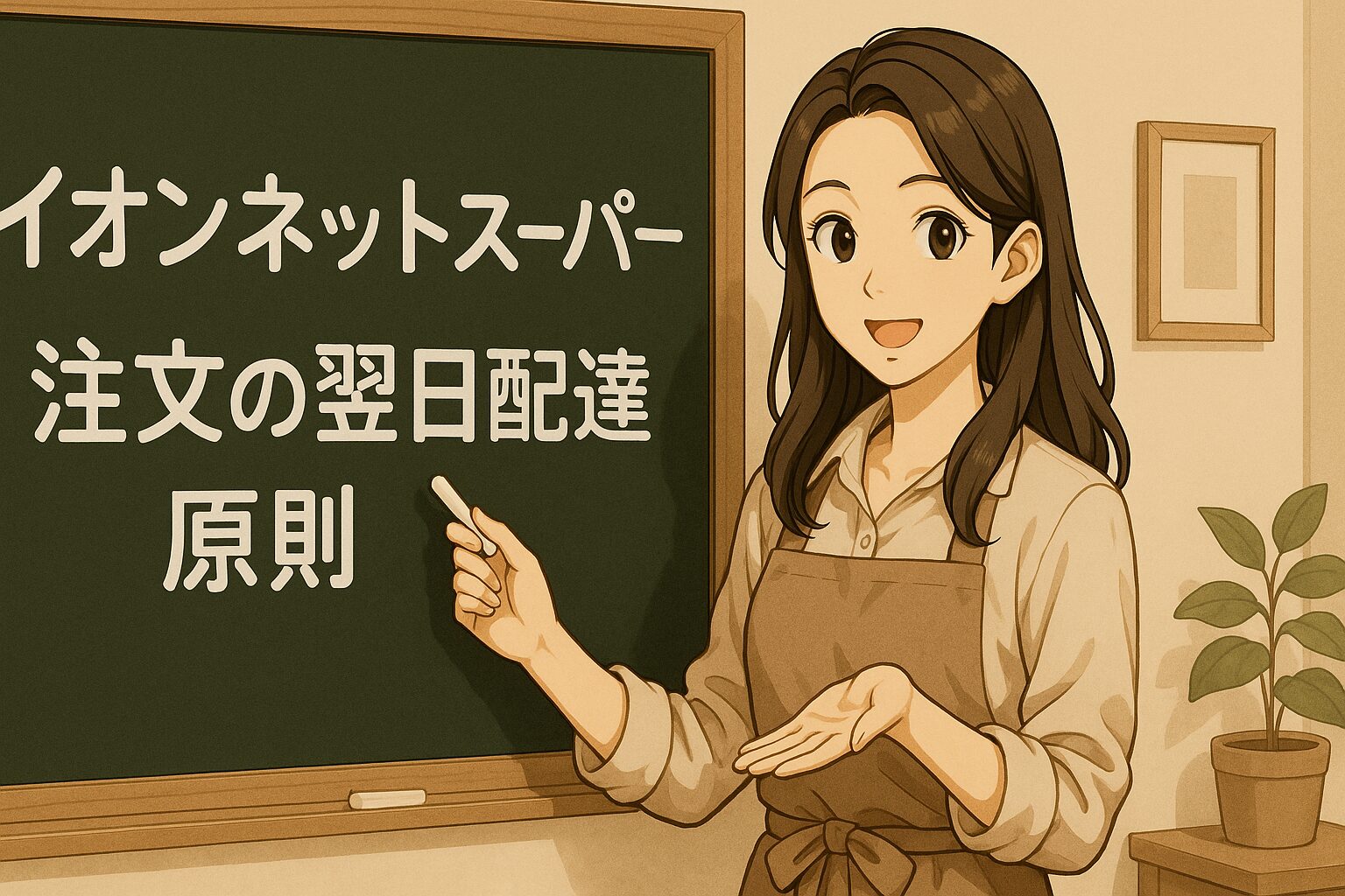 注文の翌日配達が原則