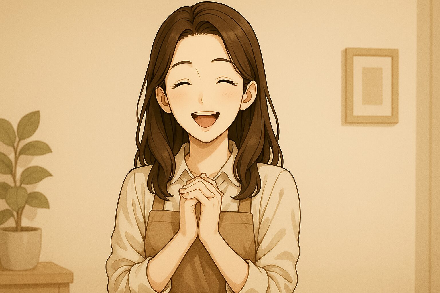 イオンネットスーパーのお届け方法やお届け可能エリアのことが理解できて喜んでいる日本人30代共働き主婦