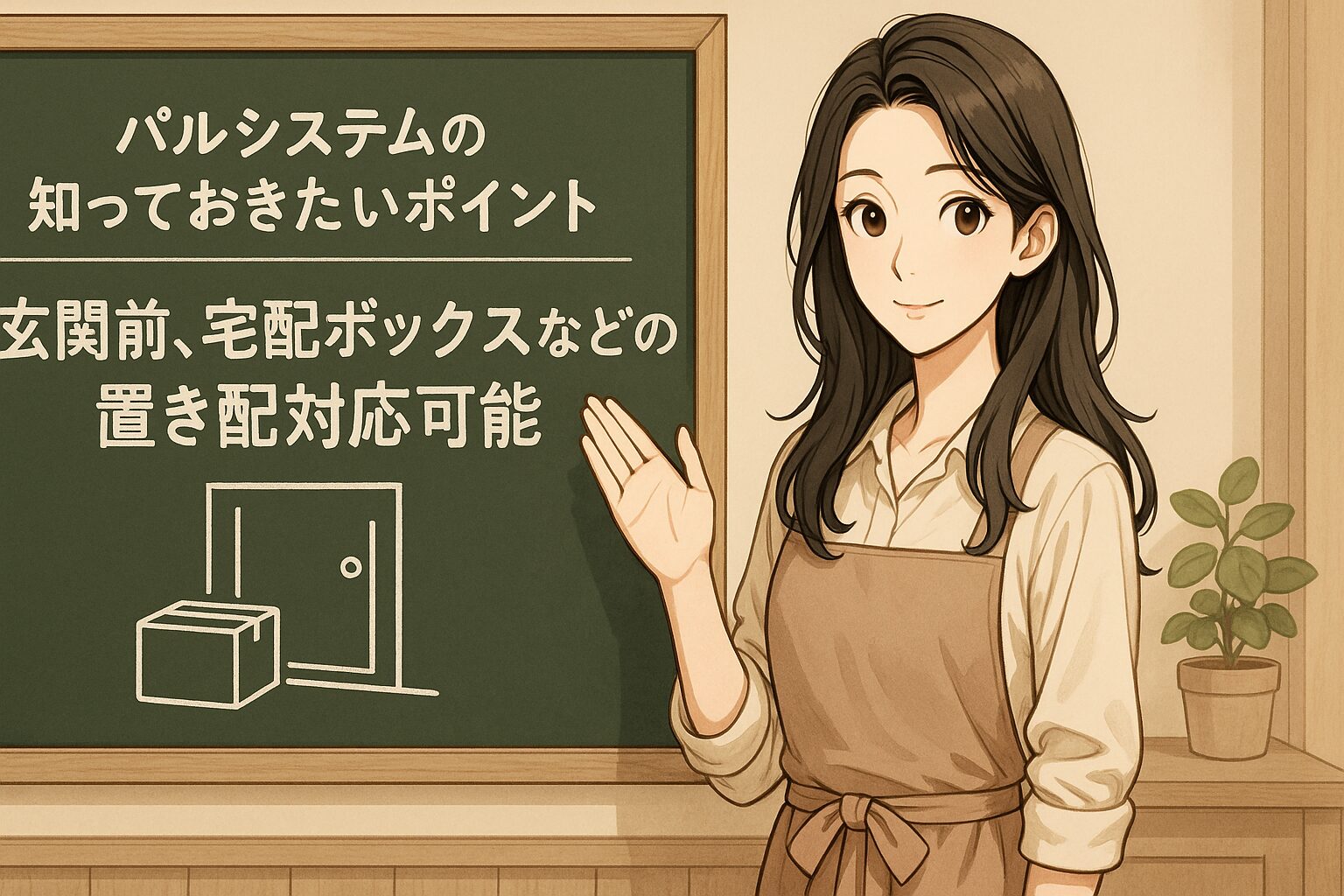 オートロックマンションでも配達可能