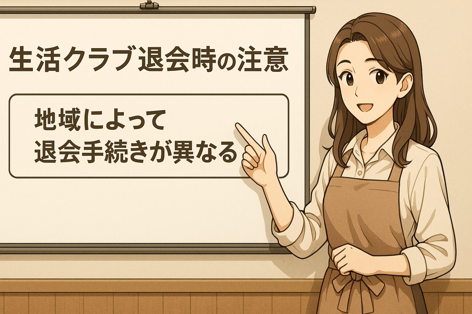 地域によって退会手続きが異なる