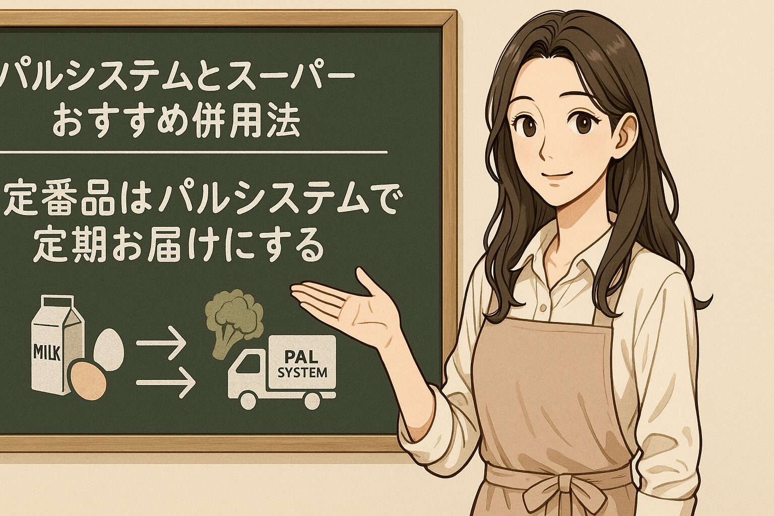 定番品はパルシステムで定期お届けにする
