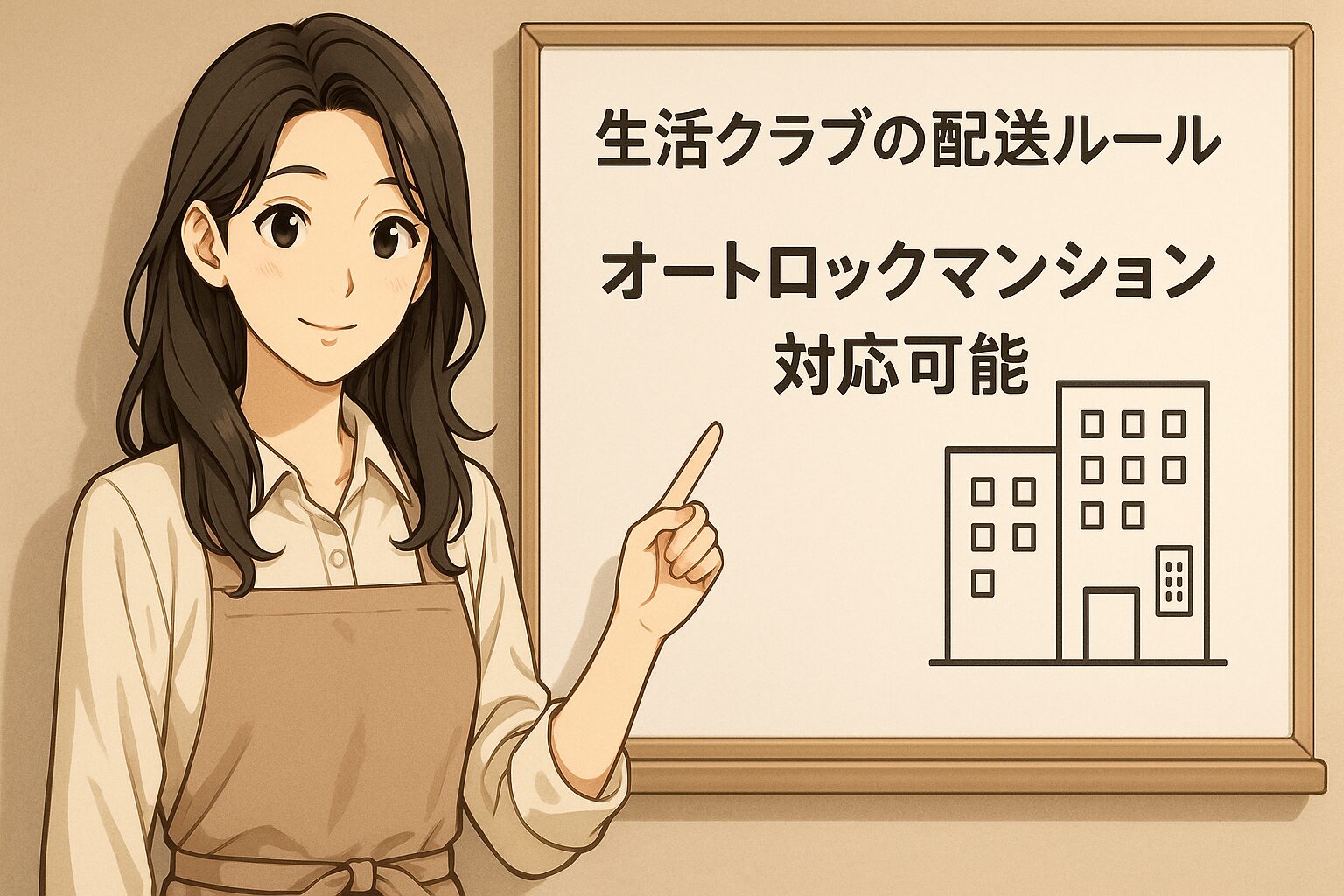 オートロックマンション対応可能