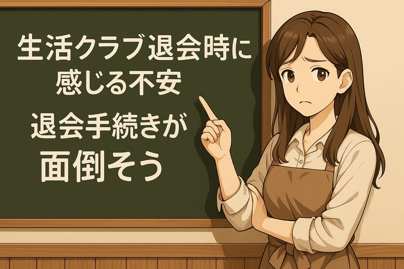 退会手続きが面倒そう