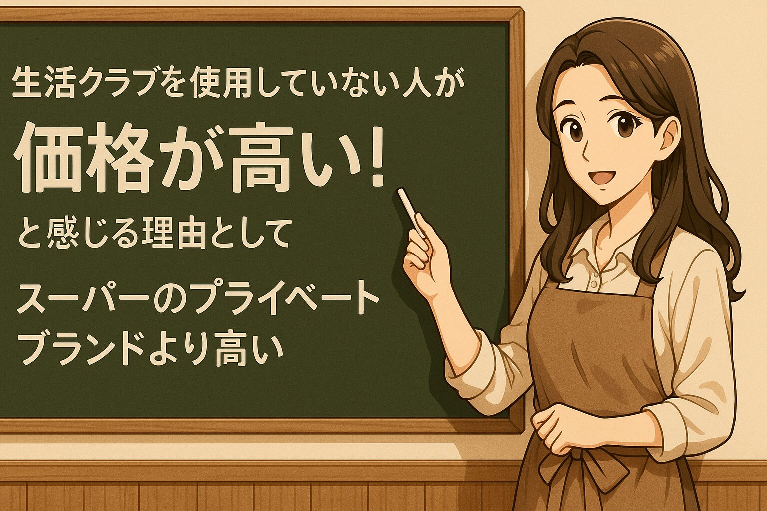 スーパーのプライベートブランドより高い