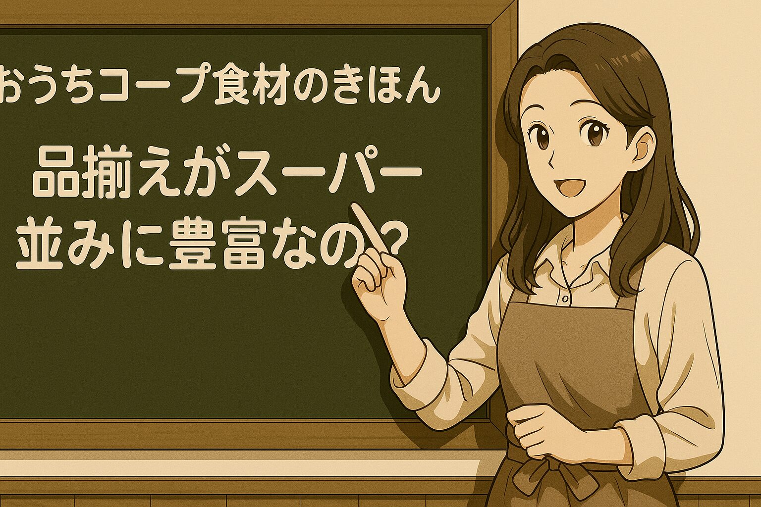品揃えがスーパー並みに豊富なの？