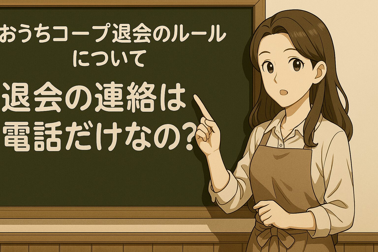 退会の連絡は電話だけなの？