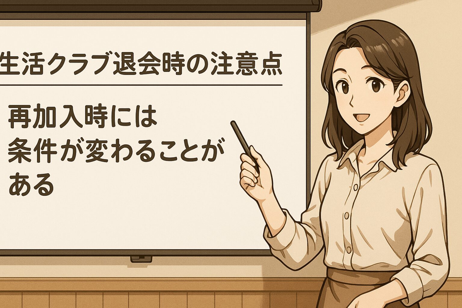 再加入時には条件が変わることがある