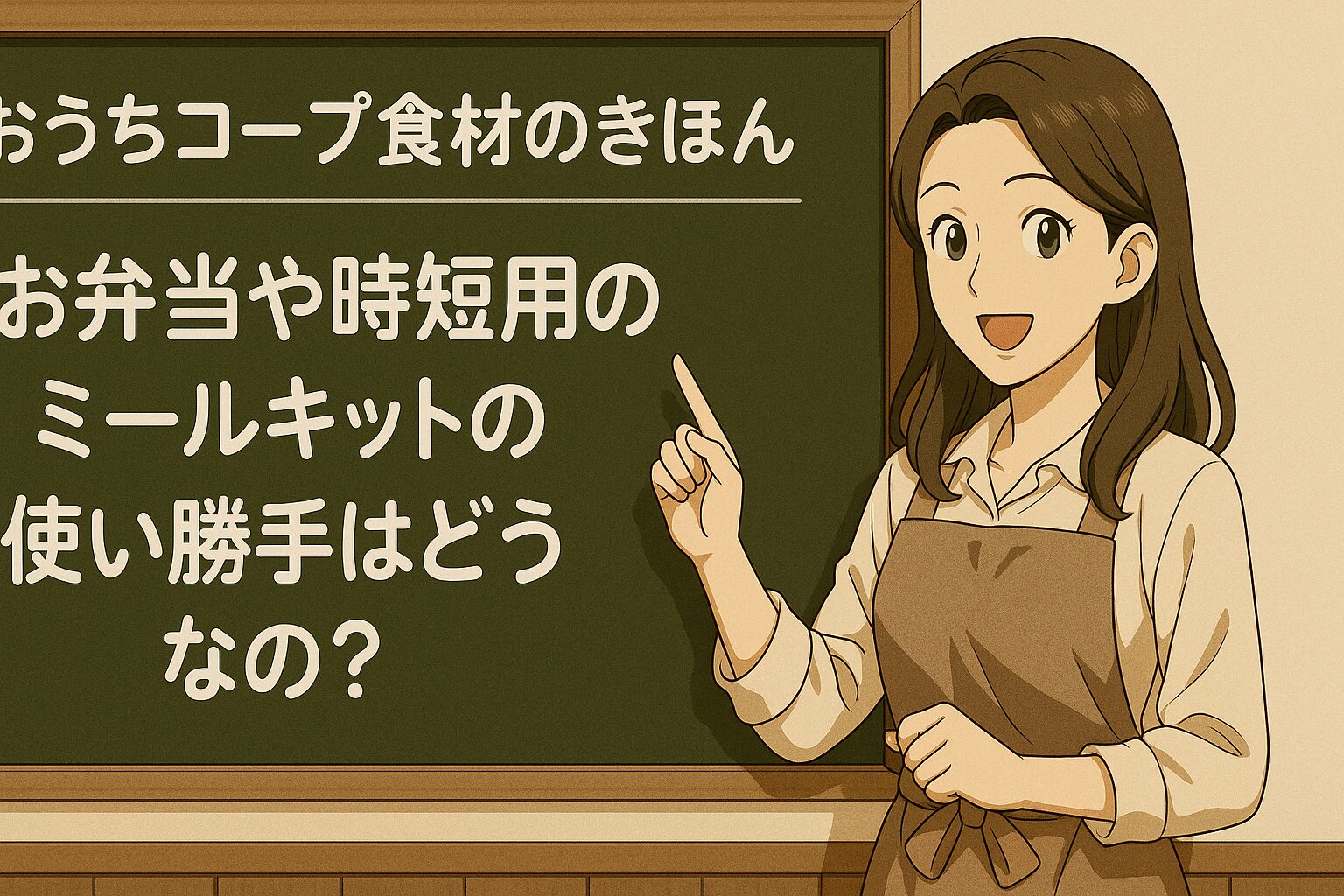 お弁当や時短用のミールキットの使い勝手はどうなの？