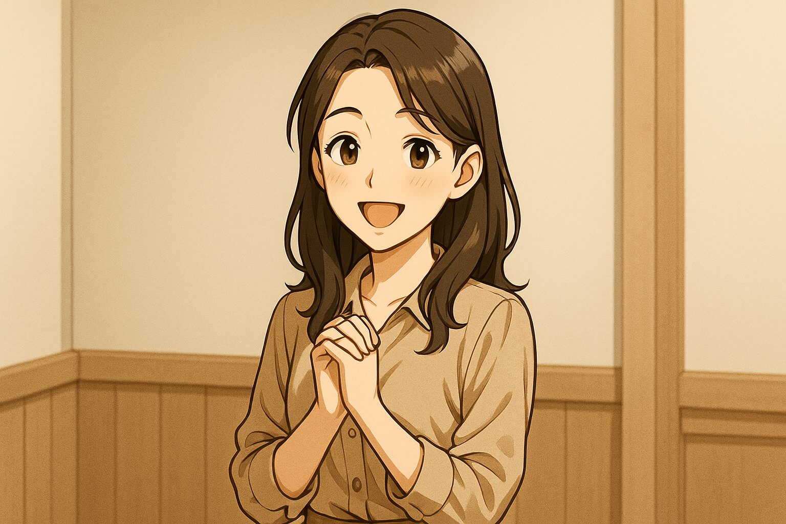 おうちコープのお届け方法について理解することができて喜んでいる日本人30代共働き主婦