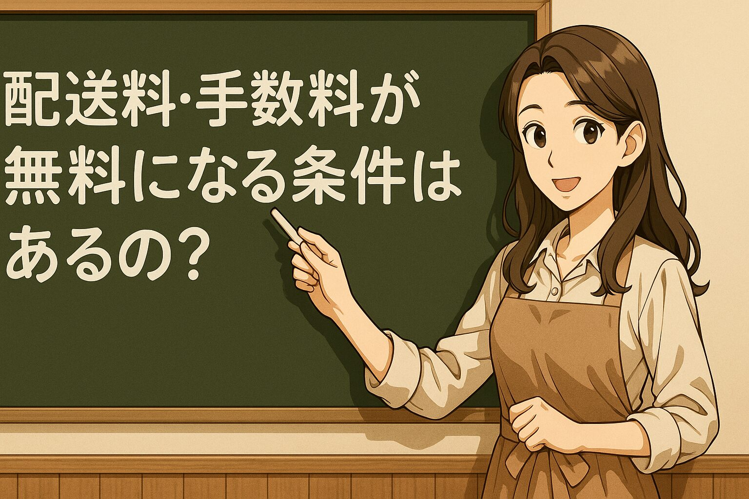 配送料・手数料が無料になる条件はあるの？