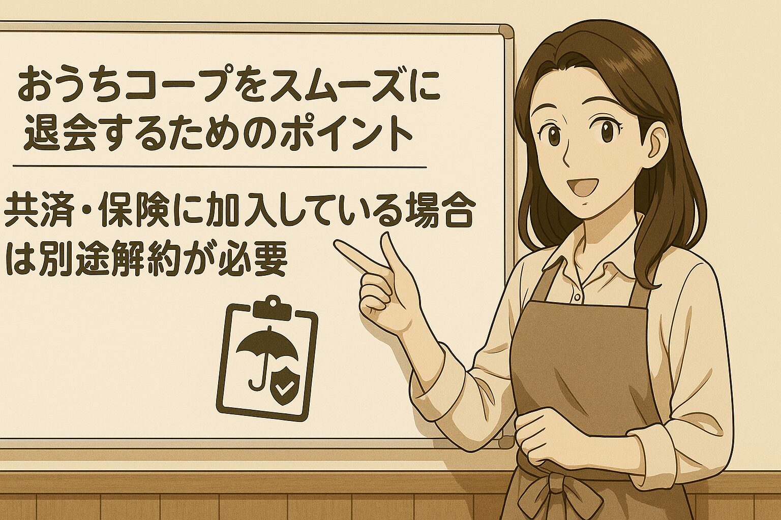 共済・保険に加入している場合は別途解約が必要