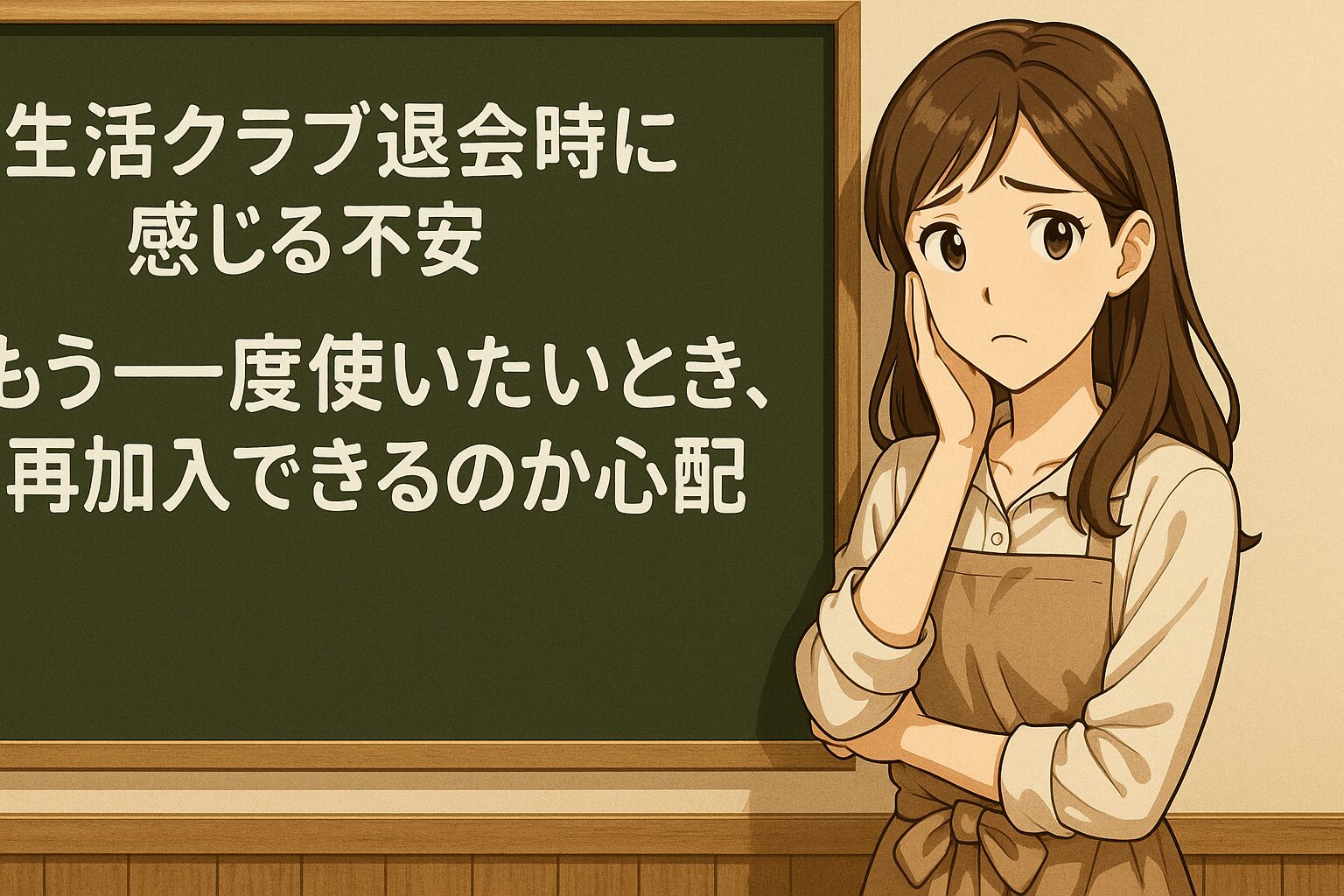 もう一度使いたいとき、再加入できるのか心配
