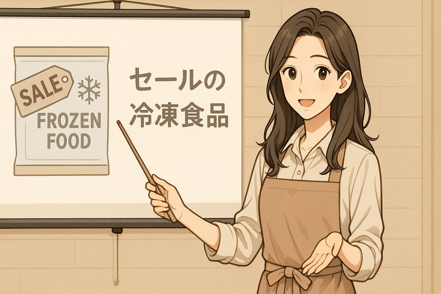 セールの冷凍食品