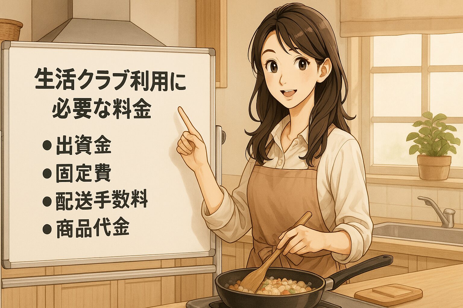生活クラブ利用に必要な料金