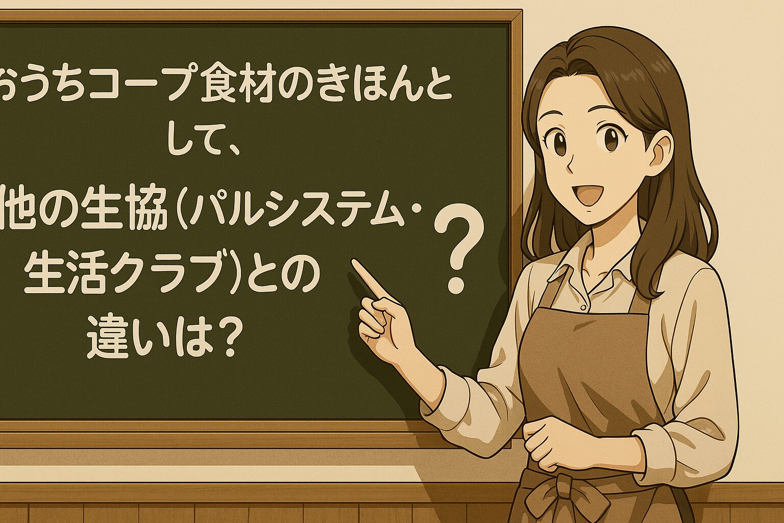 他の生協（パルシステム・生活クラブ）との違いは？