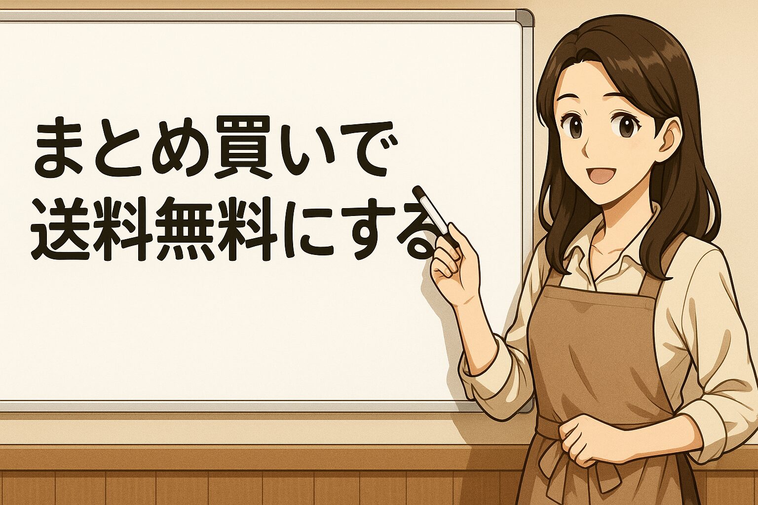 まとめ買いで送料無料にする