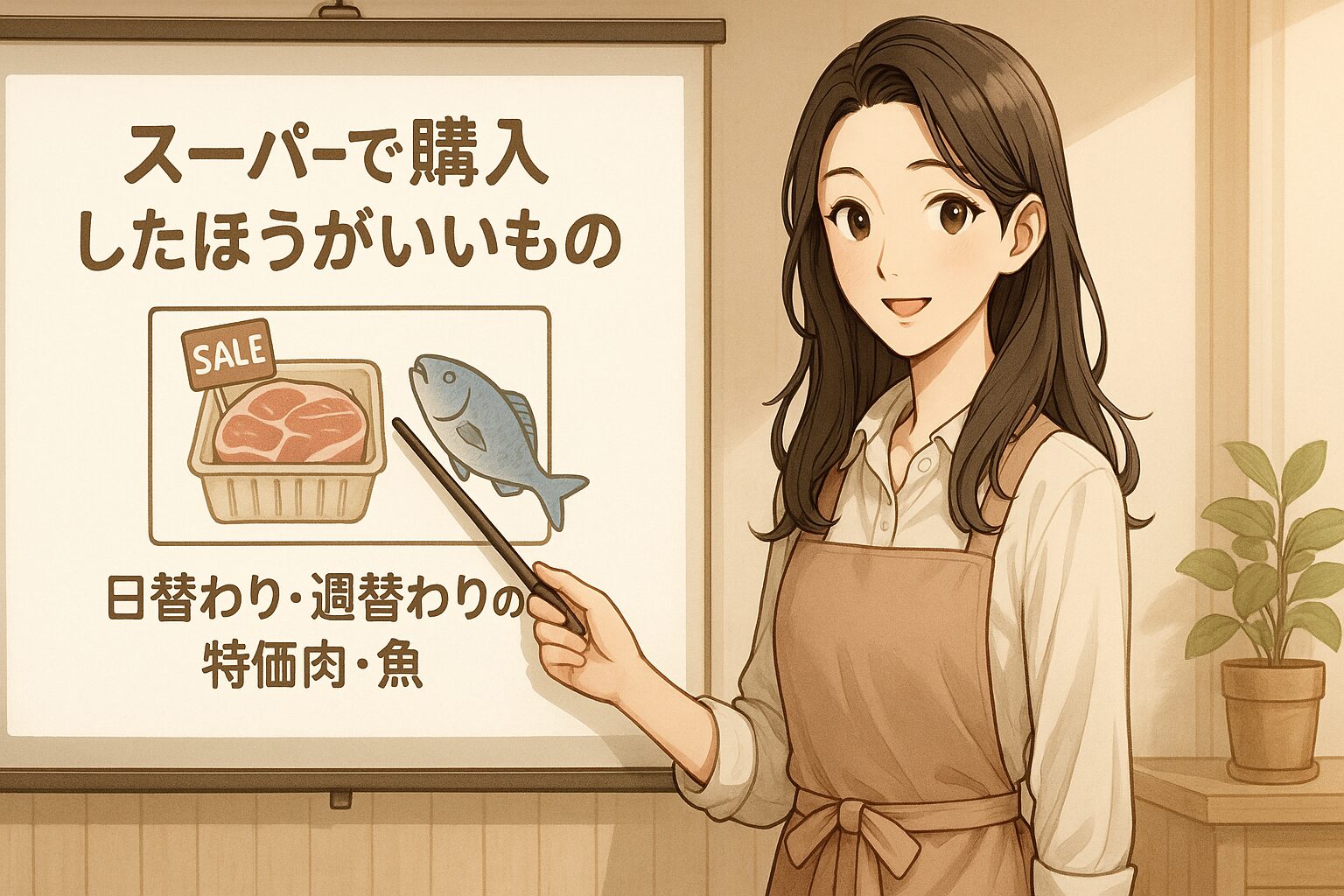 日替わり・週替わりの特価肉・魚