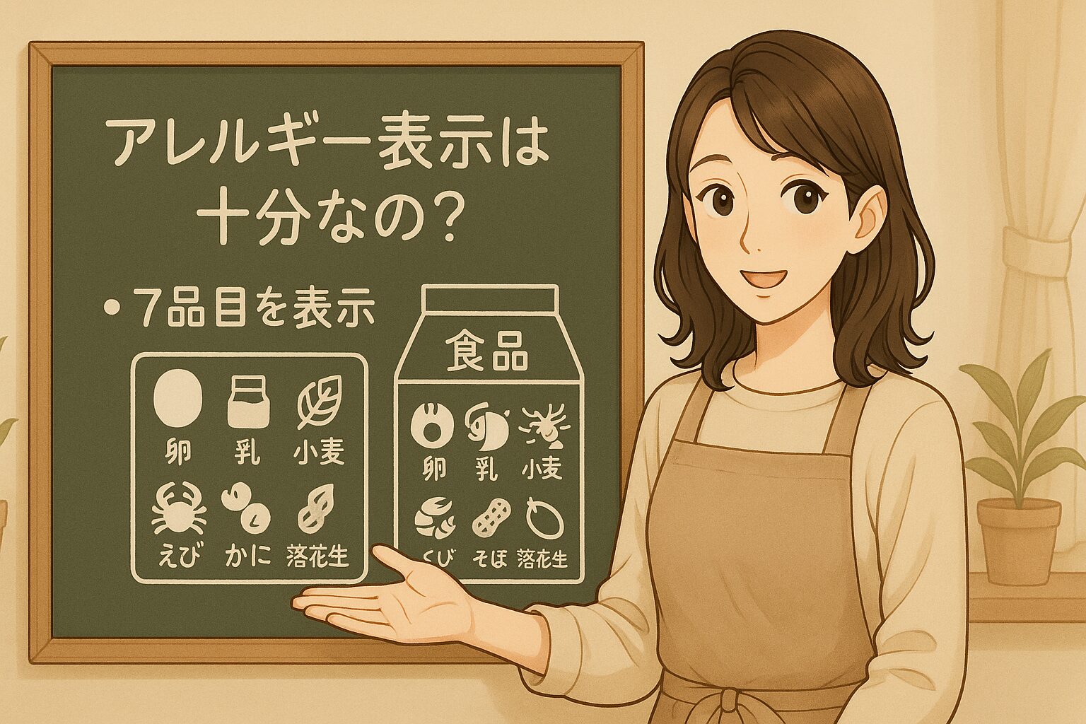 アレルギー表示は十分なの？