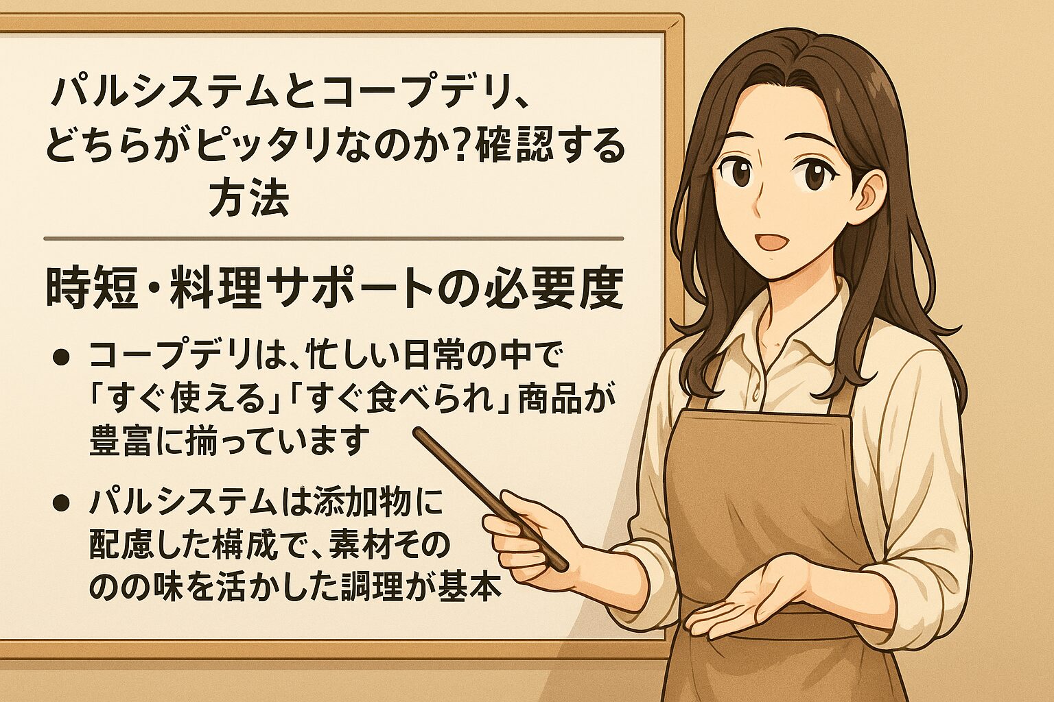 時短・料理サポートの必要度