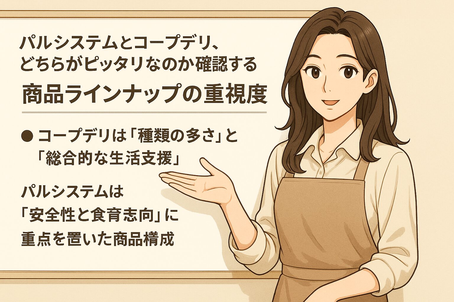 商品ラインナップの重視度
