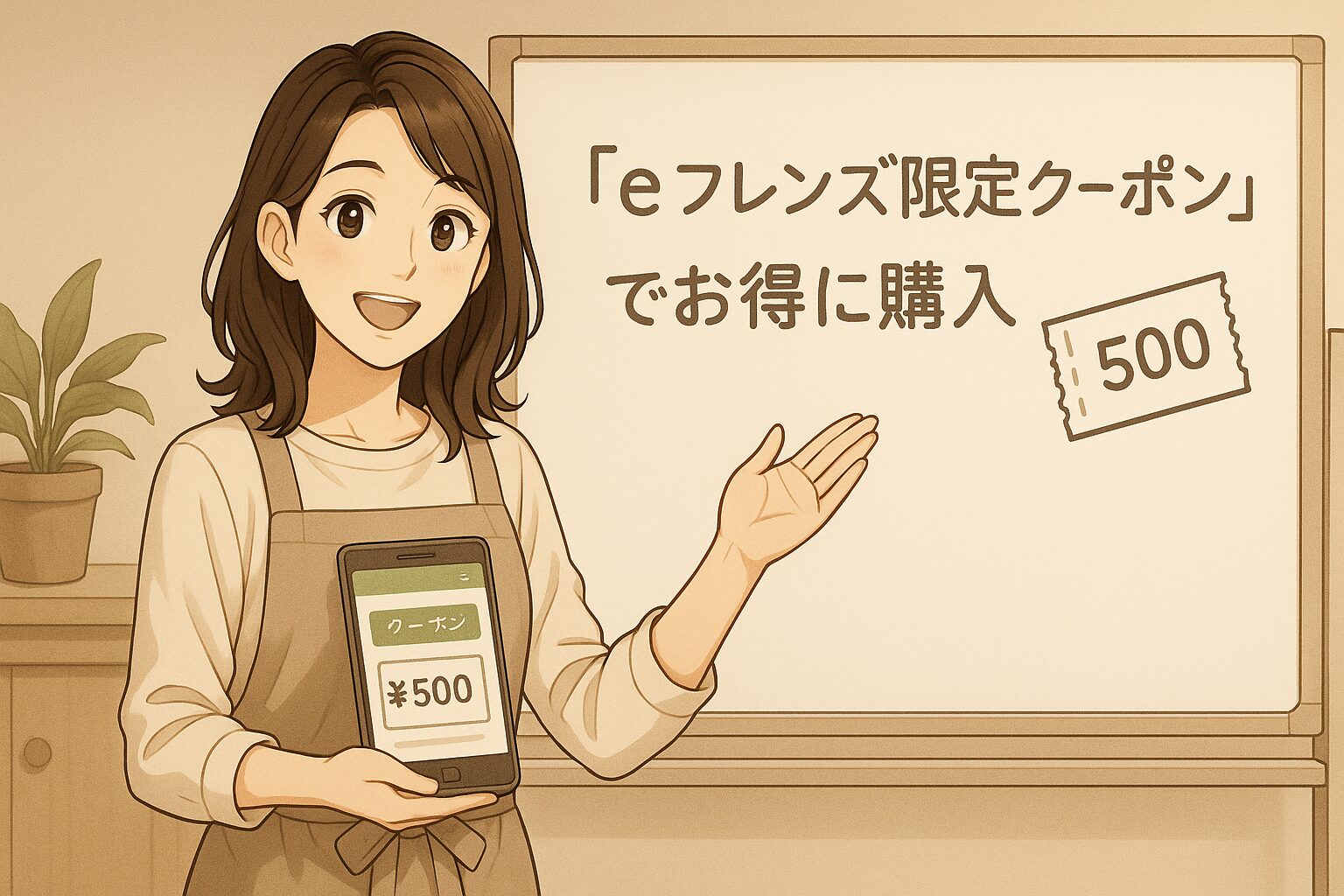 「eフレンズ限定クーポン」でお得に購入
