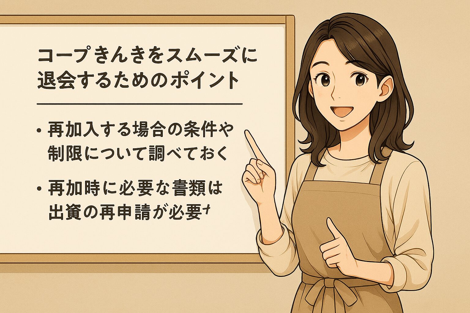 再加入する場合の条件や制限について調べておく