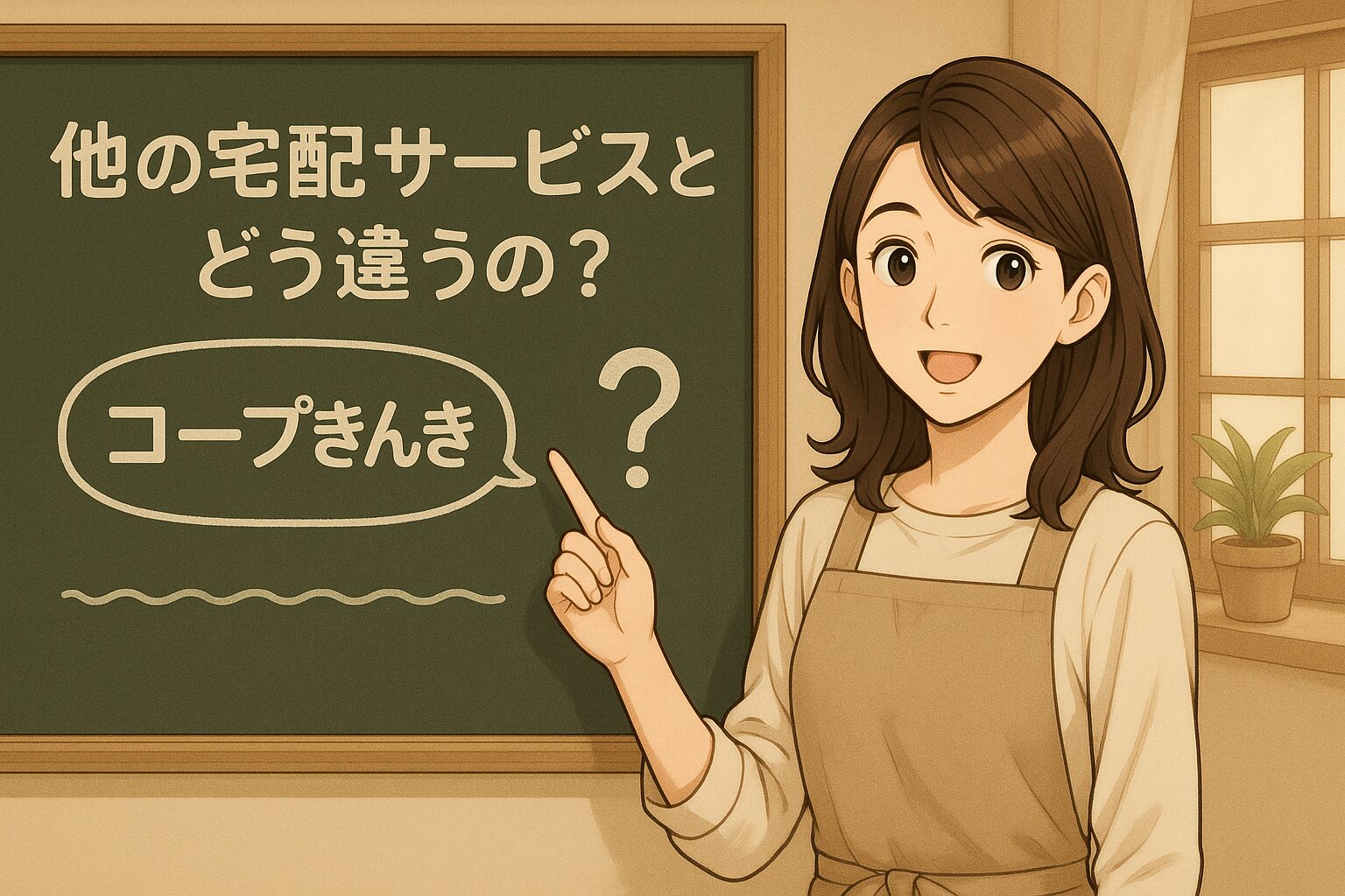 他の宅配サービスとどう違うの？
