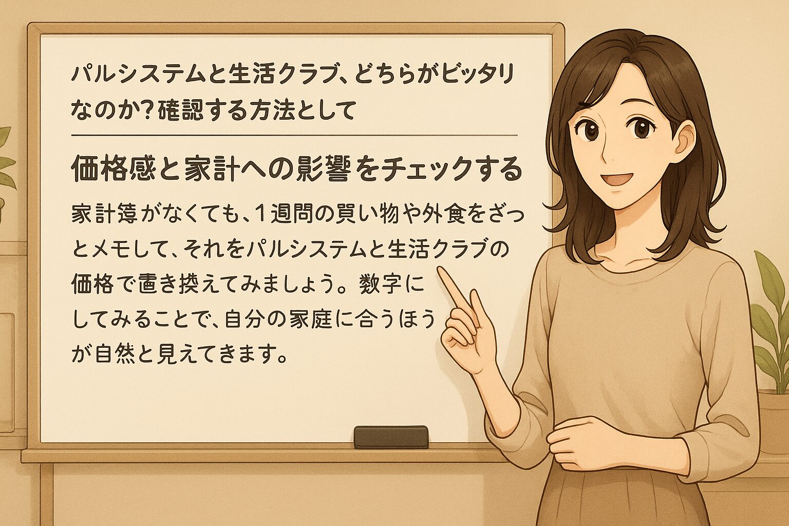 価格感と家計への影響をチェック