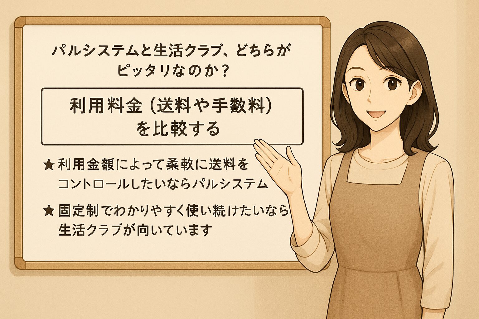 利用料金（送料や手数料）を比較