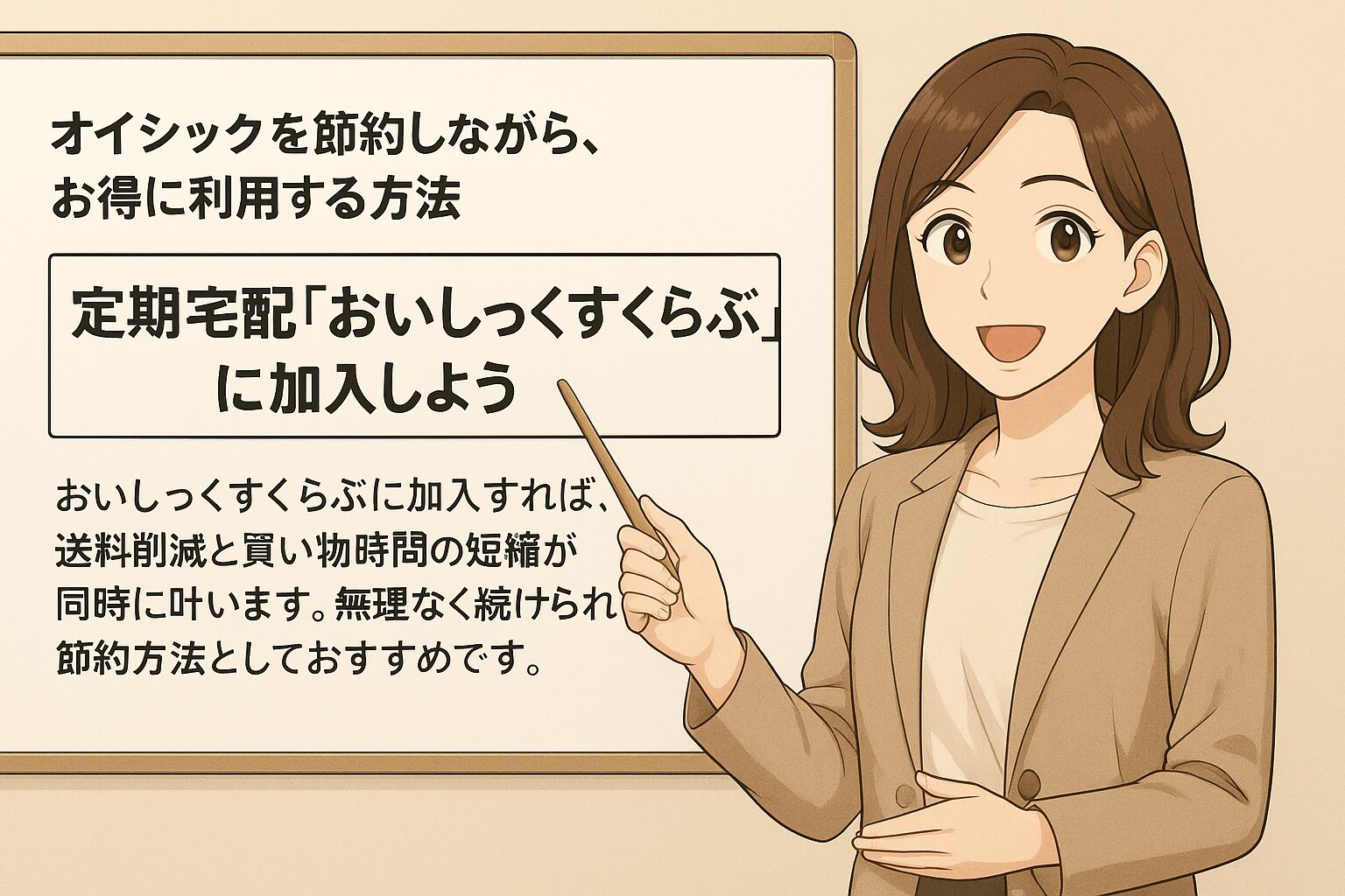 定期宅配「おいしっくすくらぶ」に加入しよう