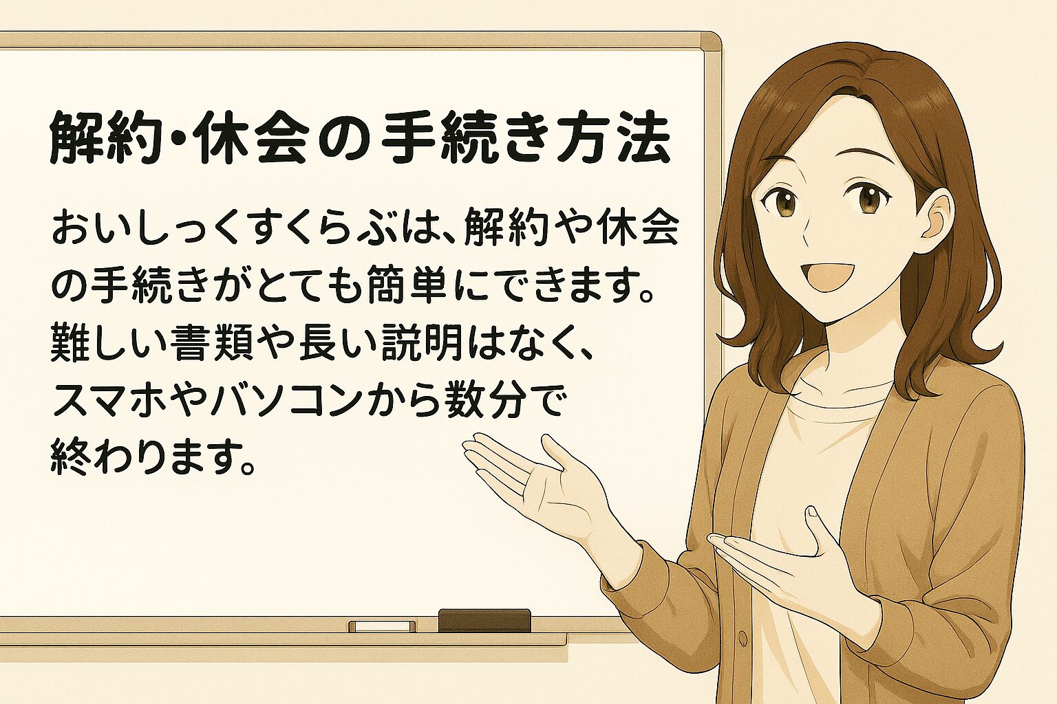 解約・休会の手続き方法