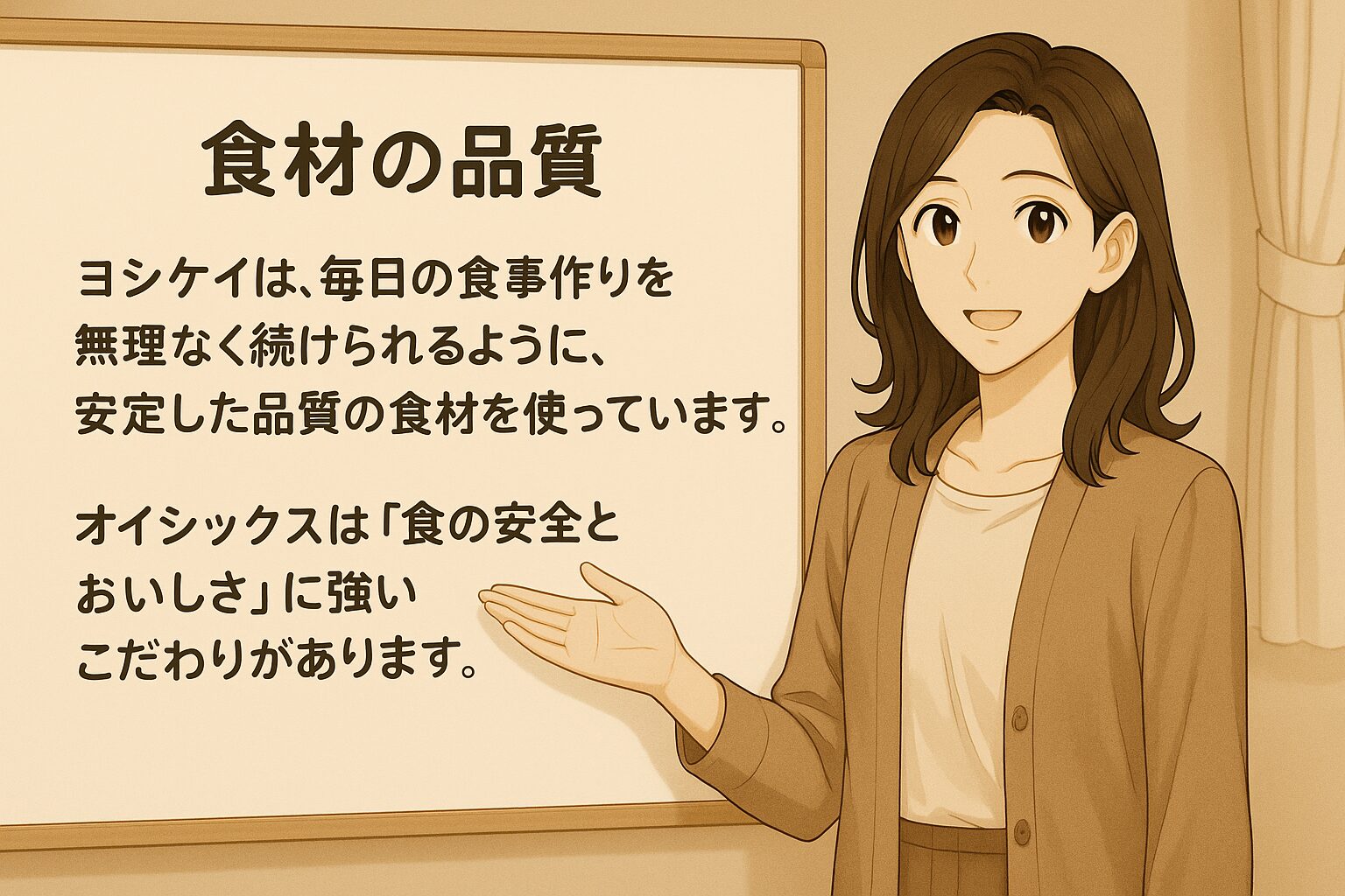 食材の品質