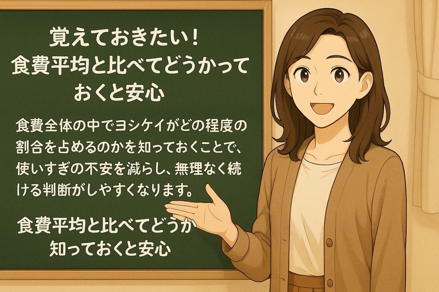 食費平均と比べてどうか知っておくと安心