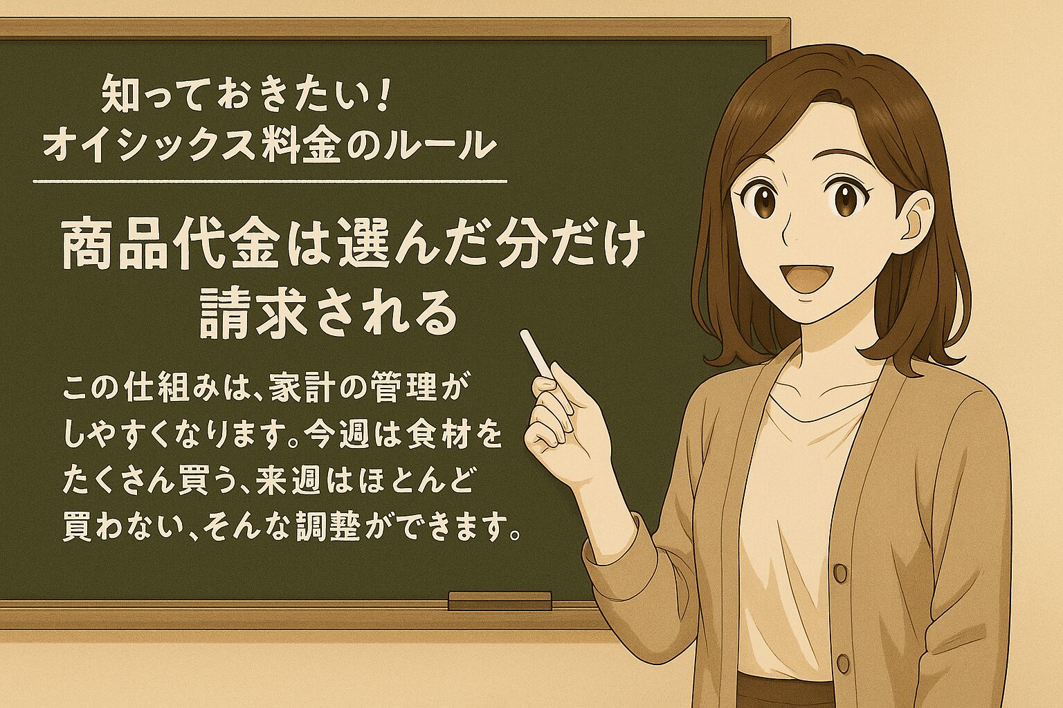 商品代金は選んだ分だけ請求される