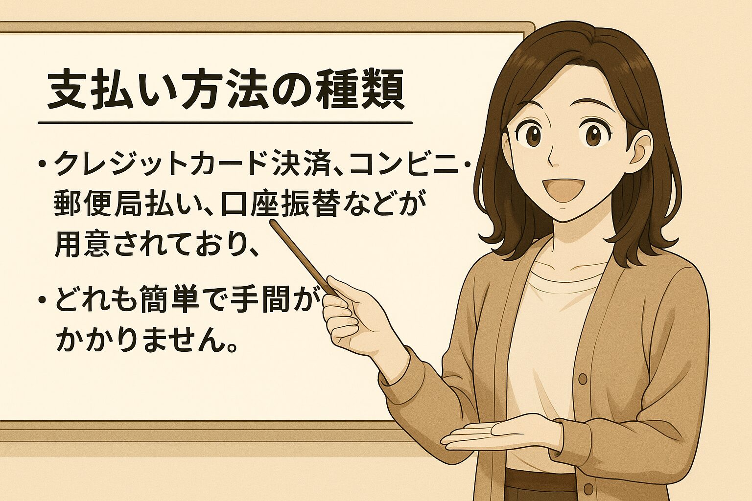 支払い方法の種類