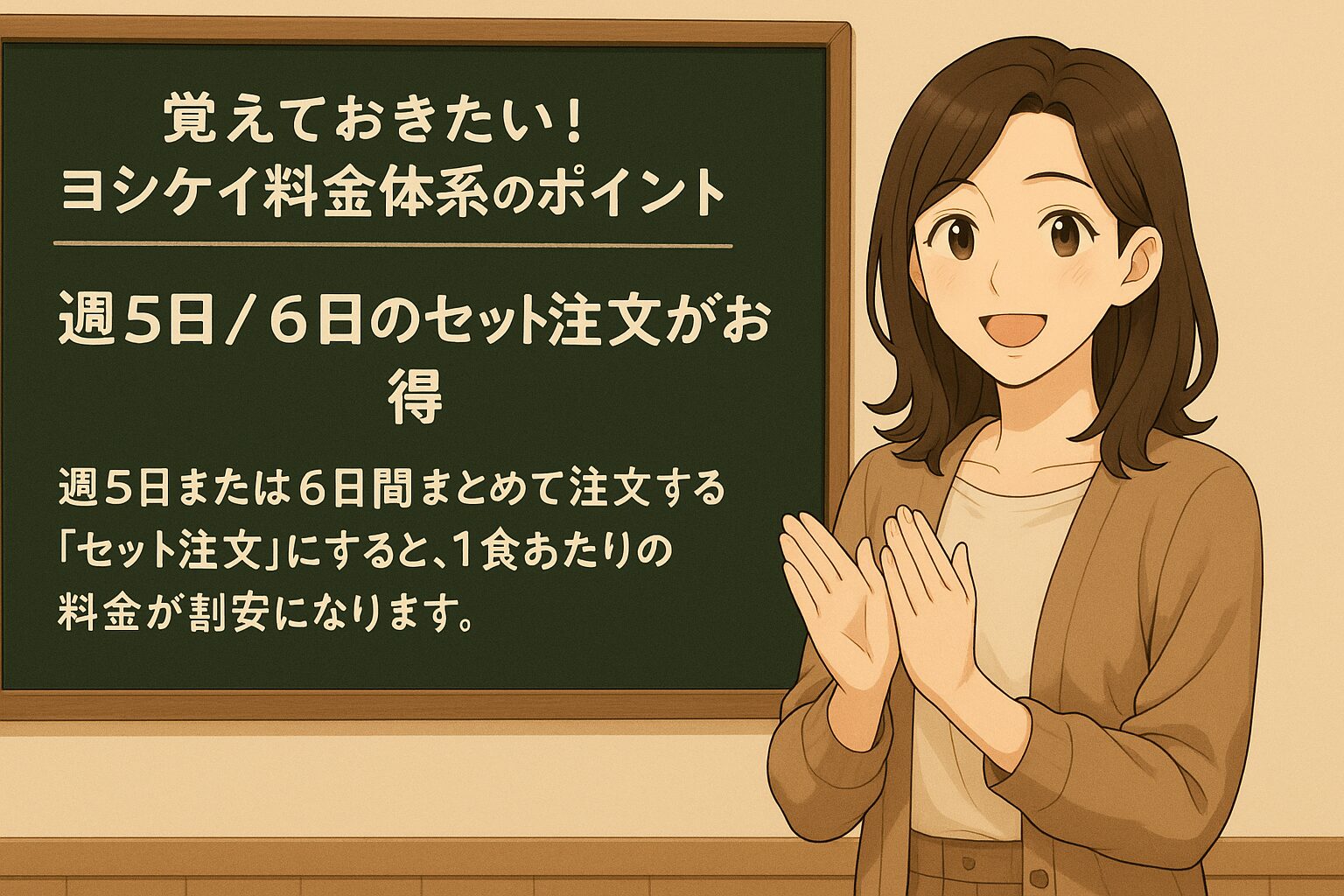 週5日／6日のセット注文がお得