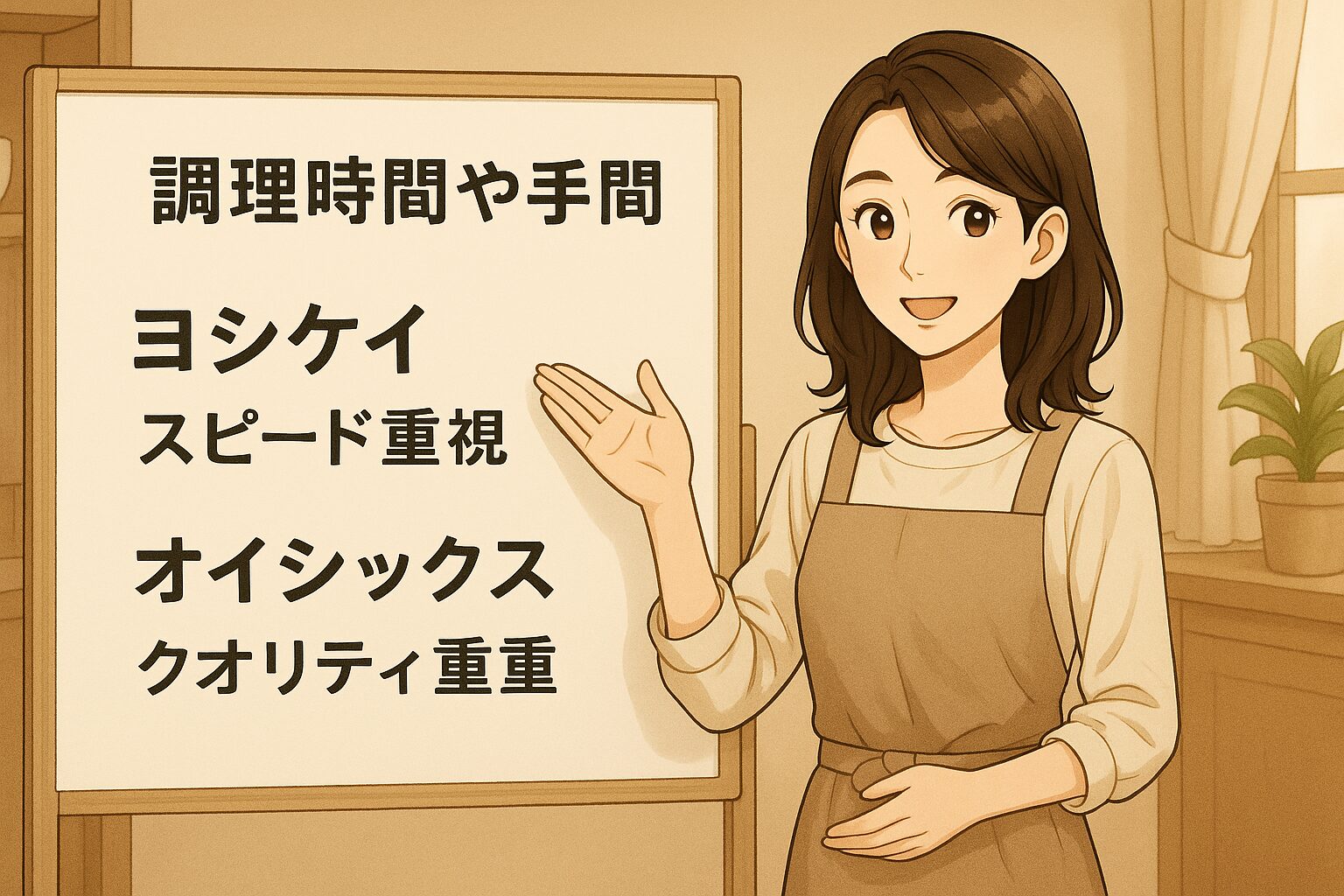 調理時間や手間