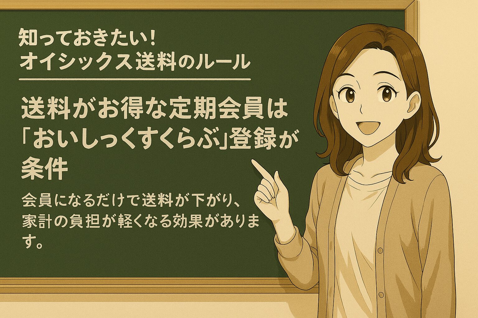 定期会員は「おいしっくすくらぶ」登録が条件