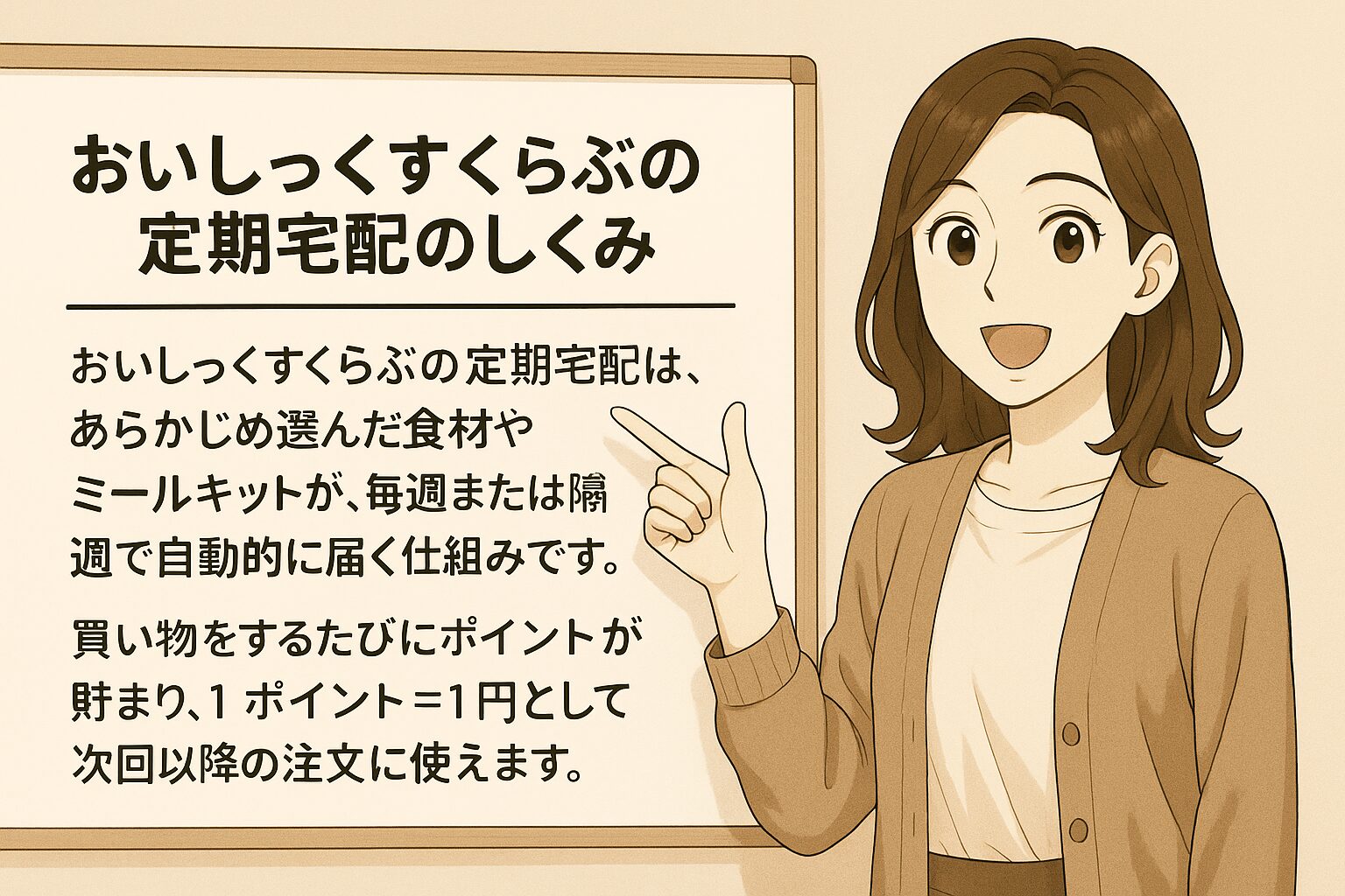 定期宅配のしくみ