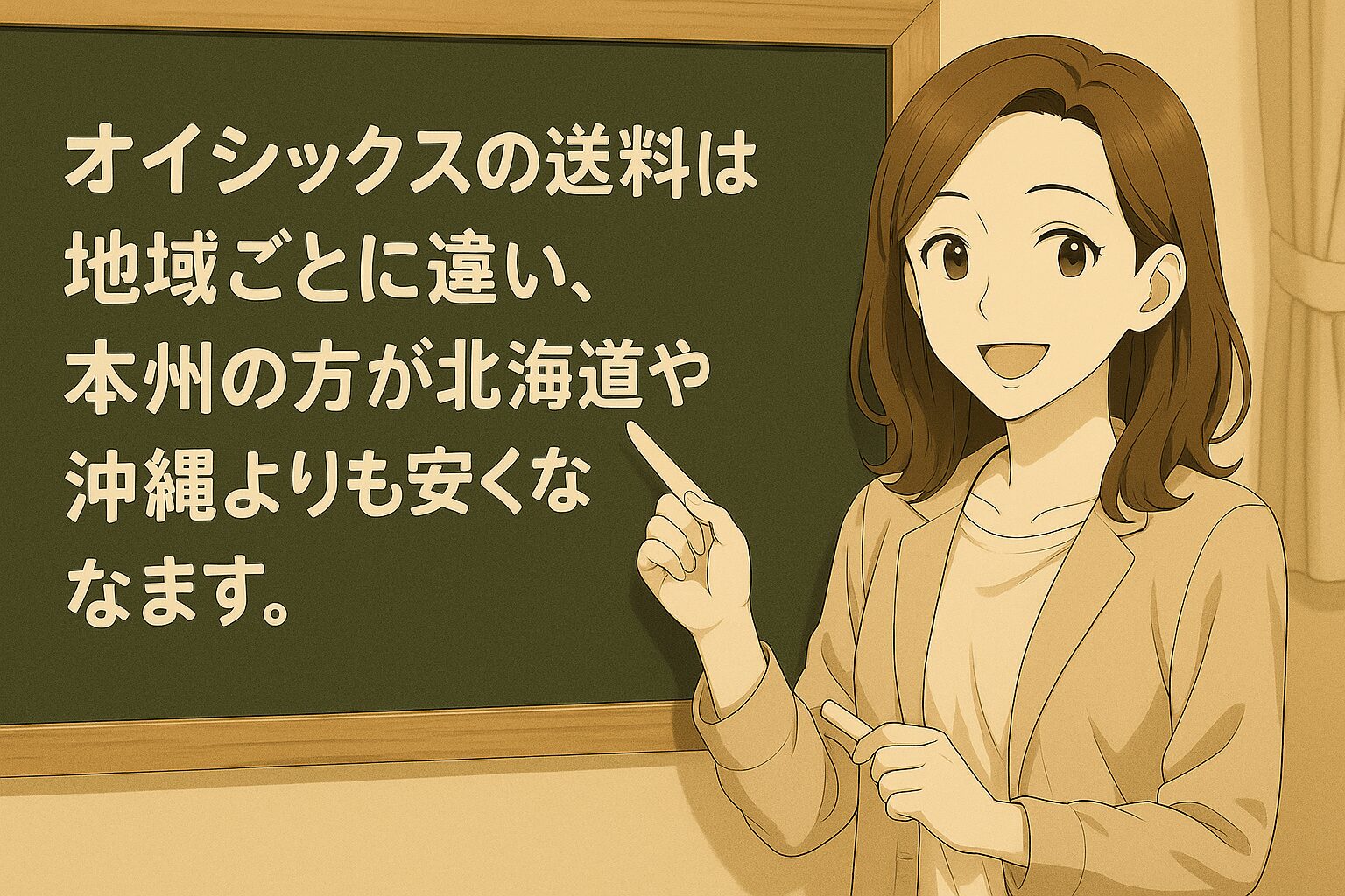 送料は地域ごとに違う