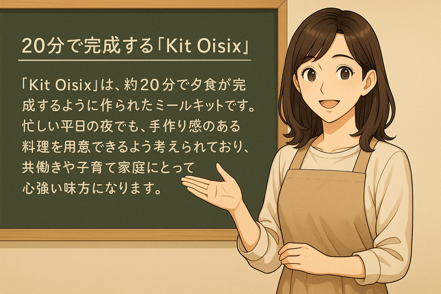 20分で完成する「Kit Oisix」