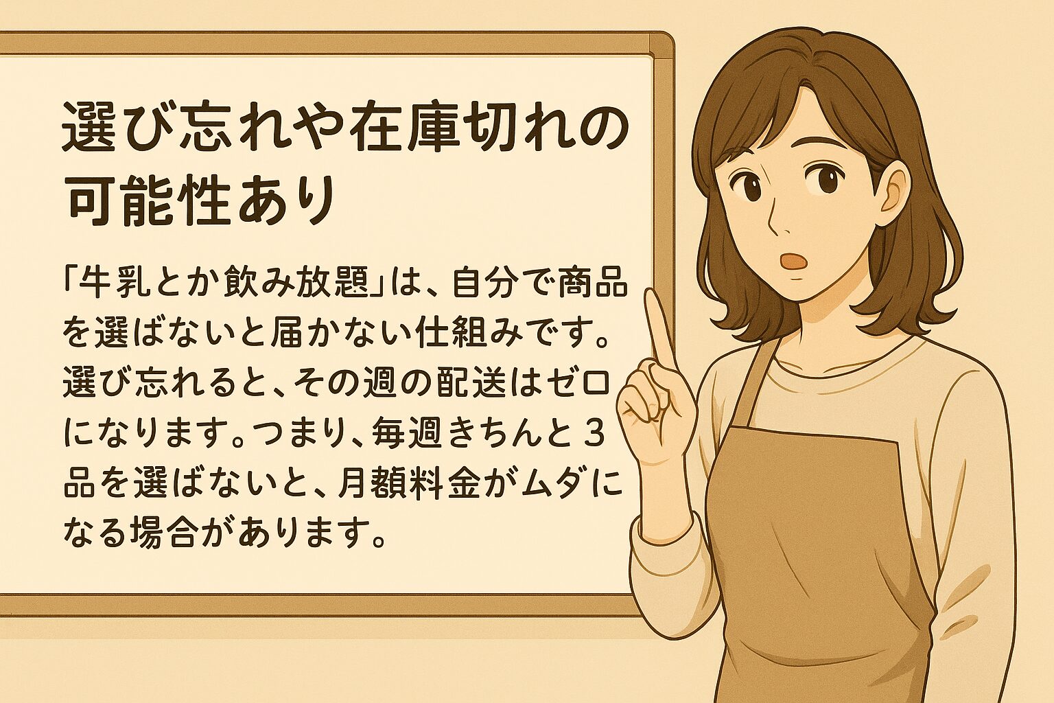 選び忘れや在庫切れの可能性あり