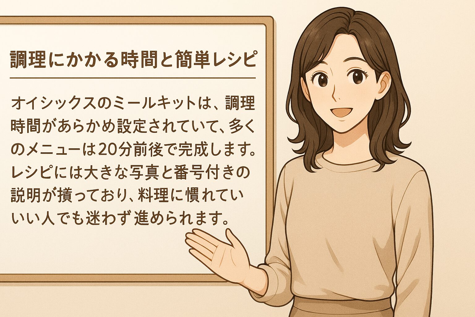 調理にかかる時間と簡単レシピ