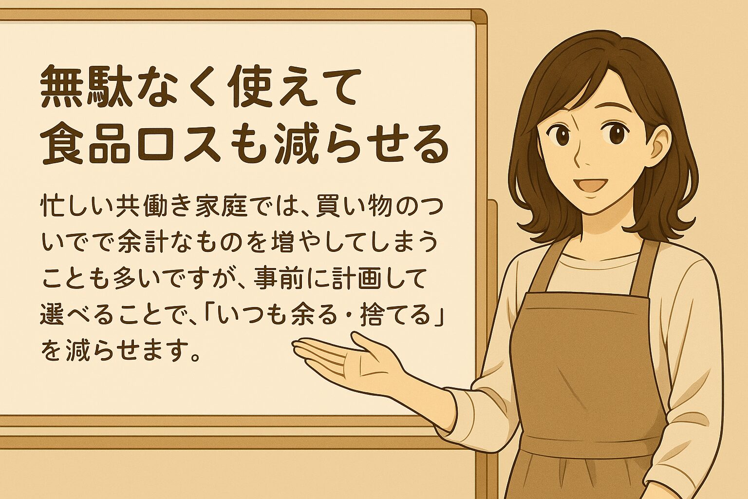 無駄なく使えて食品ロスも減らせる