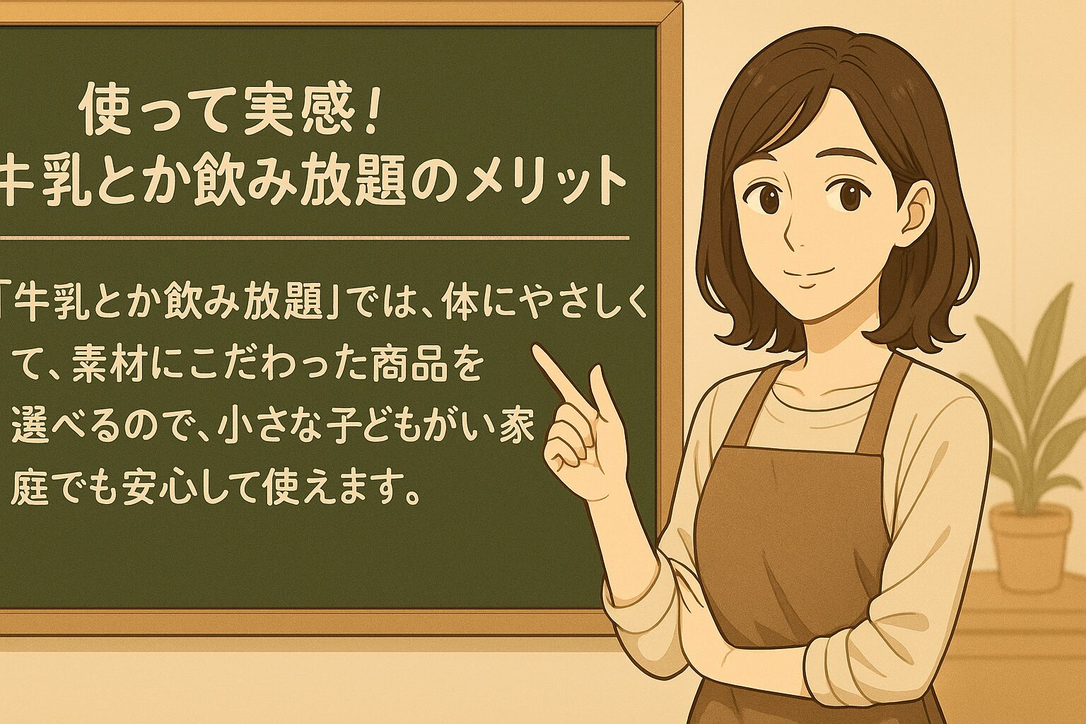 子どもの食べるものを安心してそろえられる